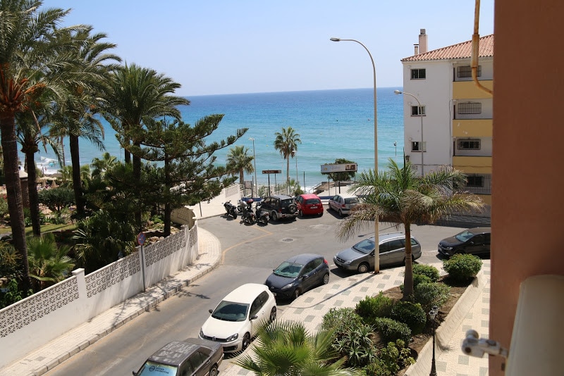 Andaluz Apartments view balcony holiday apartment TOR02